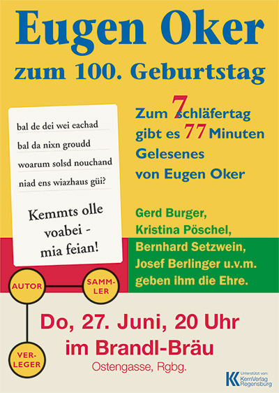 Gerd Burger liest Eugen Oker